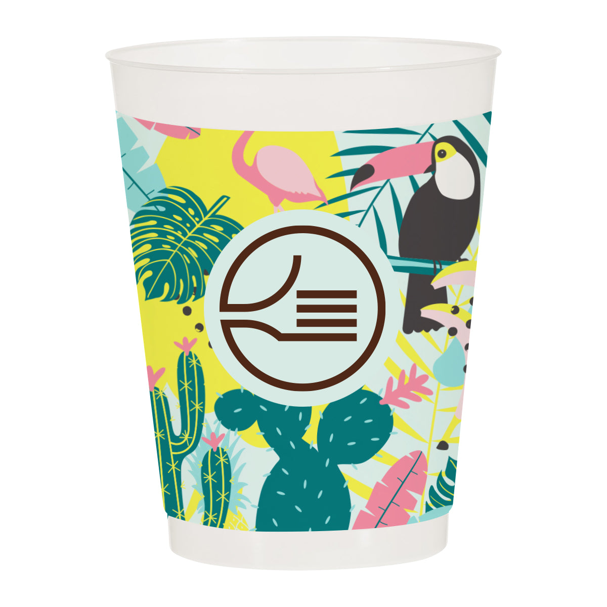 Frost Flex Stadium Cup in Full Color, 16 oz