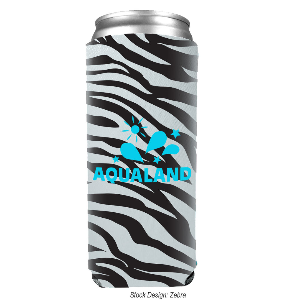 Full Color Slim Kan-Tastic Can Cooler, 8 oz Full Color
