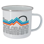 Full Color Steel Campfire Mug, 16 oz - White - Megabrite