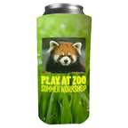 Full Color Tall Boy Coolie, 16 oz Full Color - White - Full Color