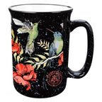 Full Color Tall Campfire Mug, 12 oz - Black - Megabrite