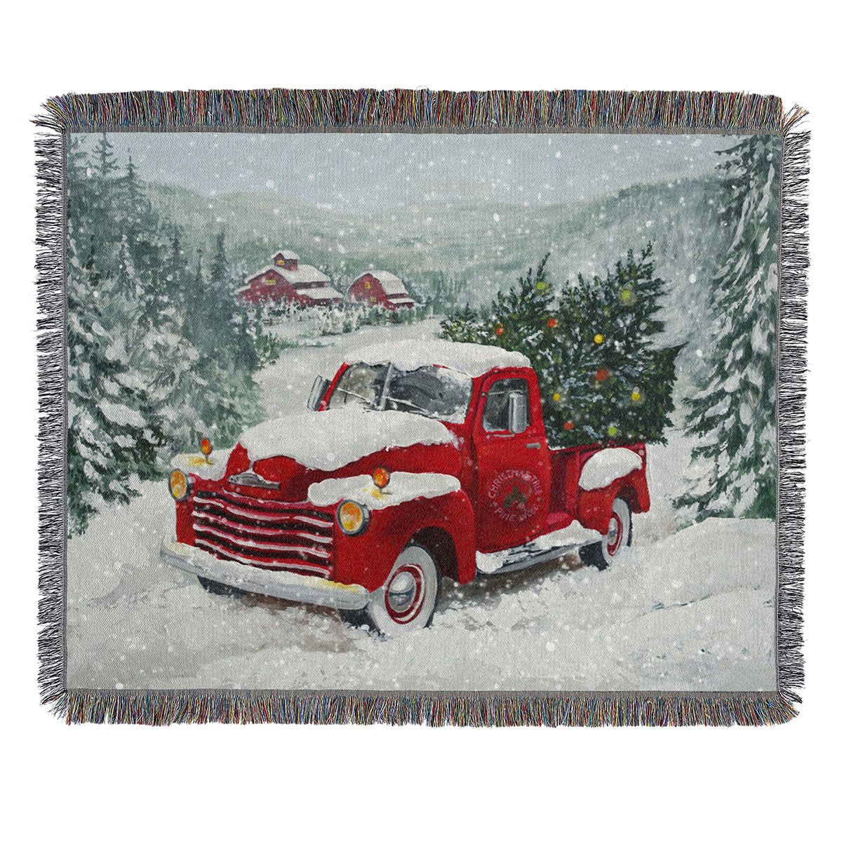 Full Color Throw Blanket, 48 x 60 Inches - 48" X 60" Full Color Throw Blanket