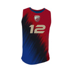 Fully Sublimated Basketball Jersey, Non-Reversible