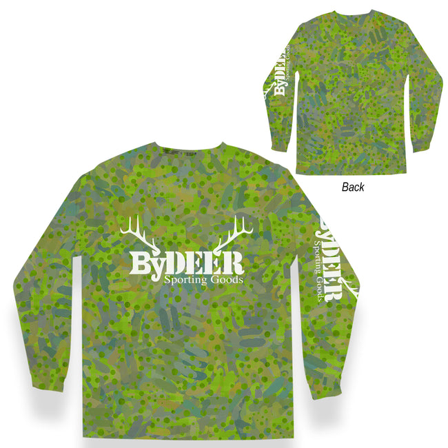 Fully Sublimated Long Sleeve Tee, UPF 30+