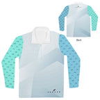 Fully Sublimated Quarter Zip, UPF 30+ - UPF 30+ Fully Sublimated Quarter Zip