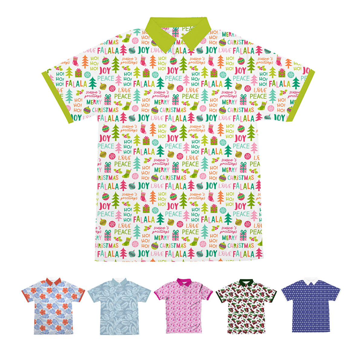 Fully Sublimated Seasonal Polo, UPF 30+ - UPF 30+ Fully Sublimated Seasonal Polo