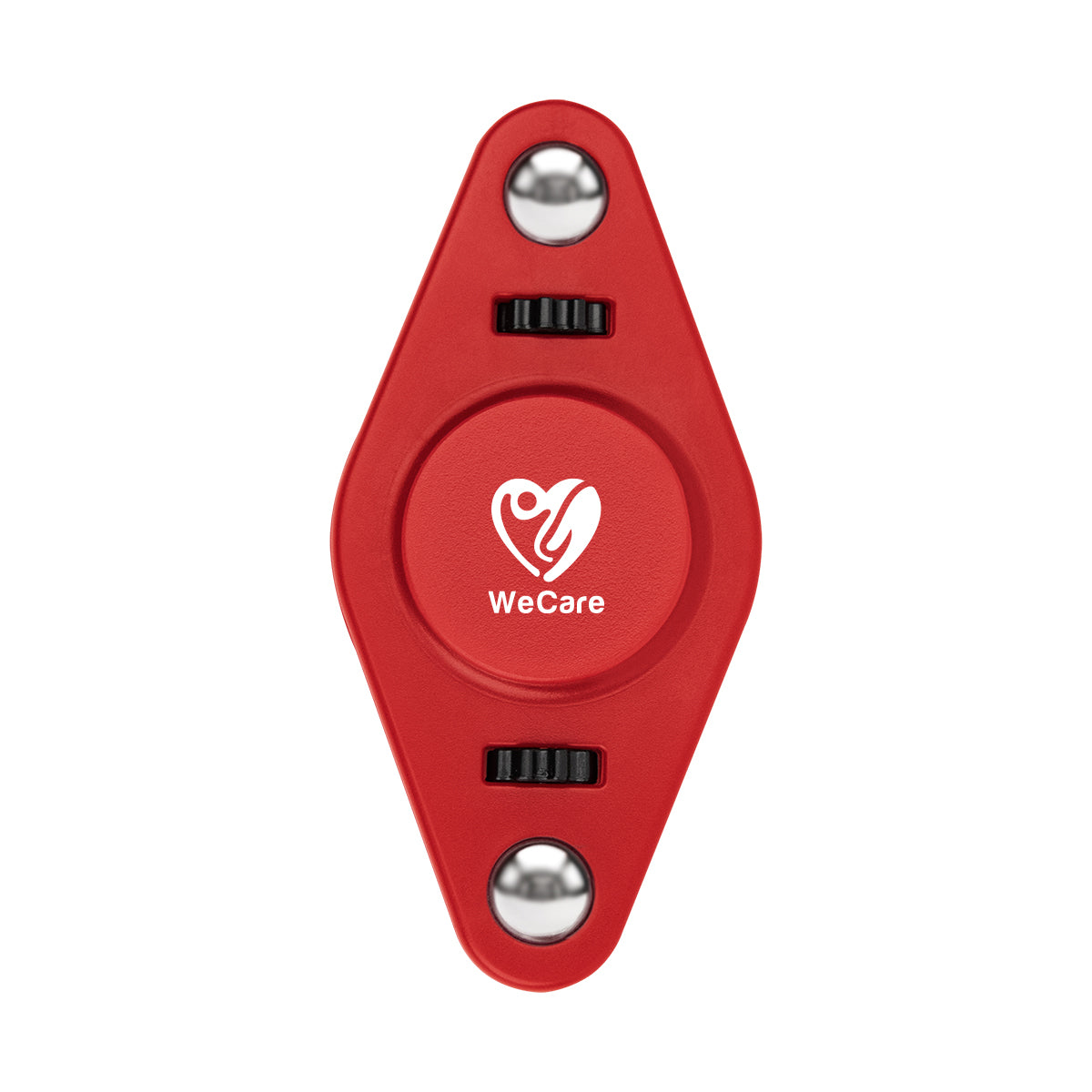 Fun Spinner in Recycled ABS - Red - Pad Print