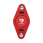 Fun Spinner in Recycled ABS - Red - Pad Print