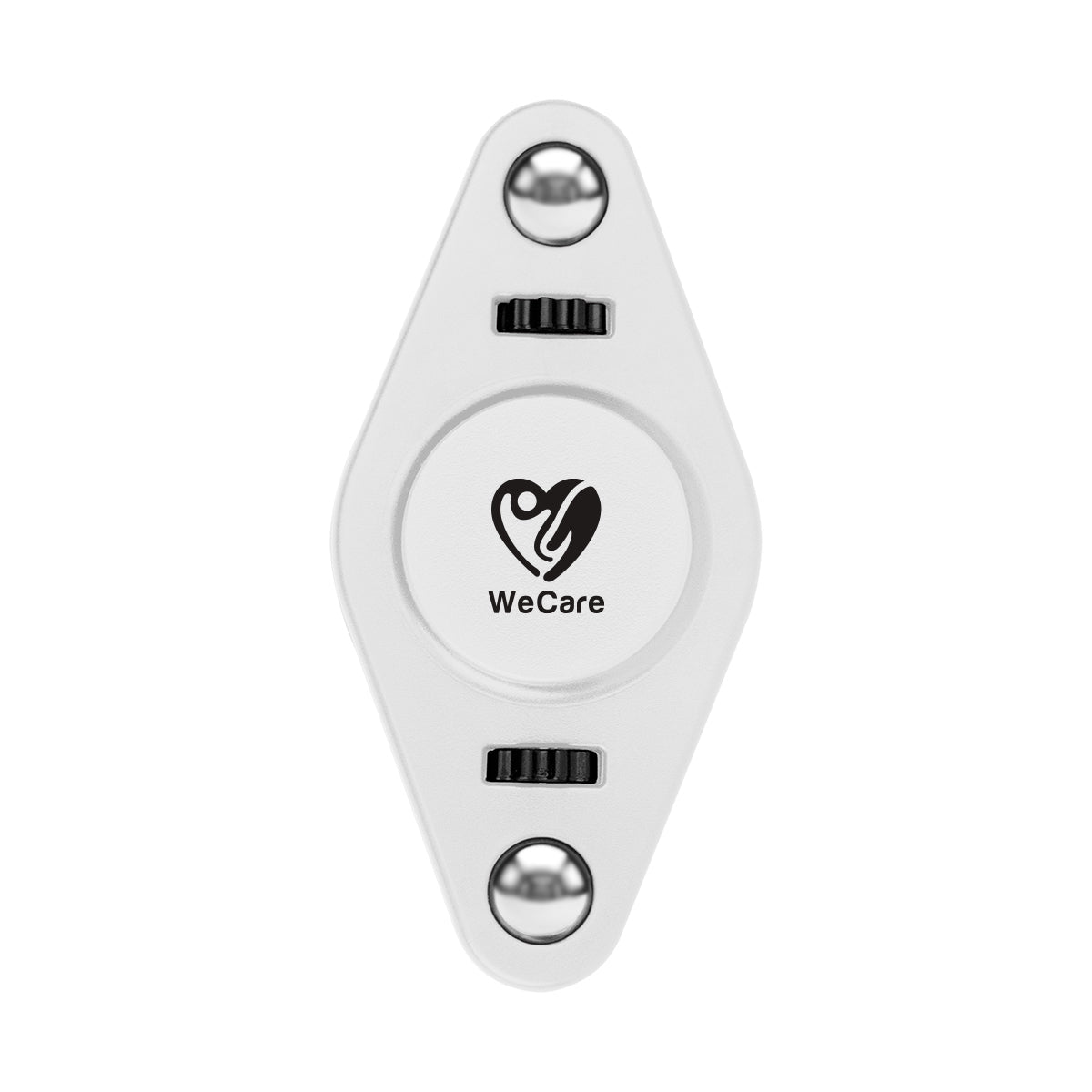 Fun Spinner in Recycled ABS - White - Pad Print