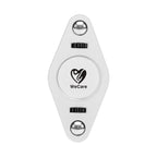 Fun Spinner in Recycled ABS - White - Pad Print