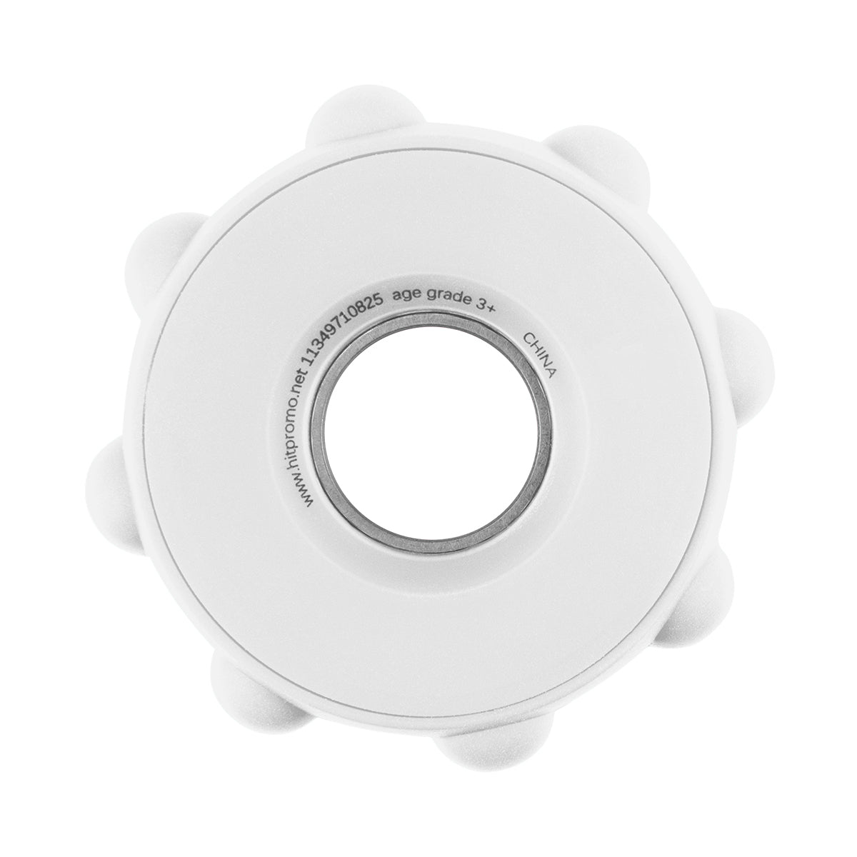 Fun Spinner, Push Pop - White - Back