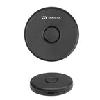 Fun Spinner Wireless Charger in Recycled ABS - Black - Pad Print
