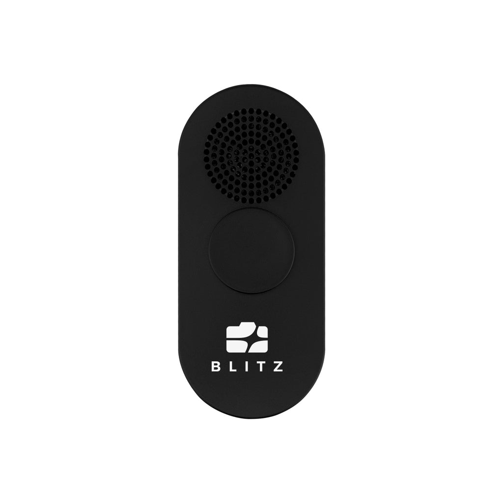 Fun Spinner Wireless Speaker in Recycled ABS - Black - Pad Print