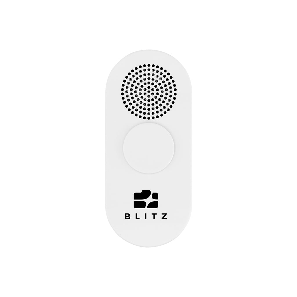Fun Spinner Wireless Speaker in Recycled ABS - White - Pad Print