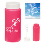 Fun Time Bubble Dispenser, 2 oz - Fuchsia - Silk Screen