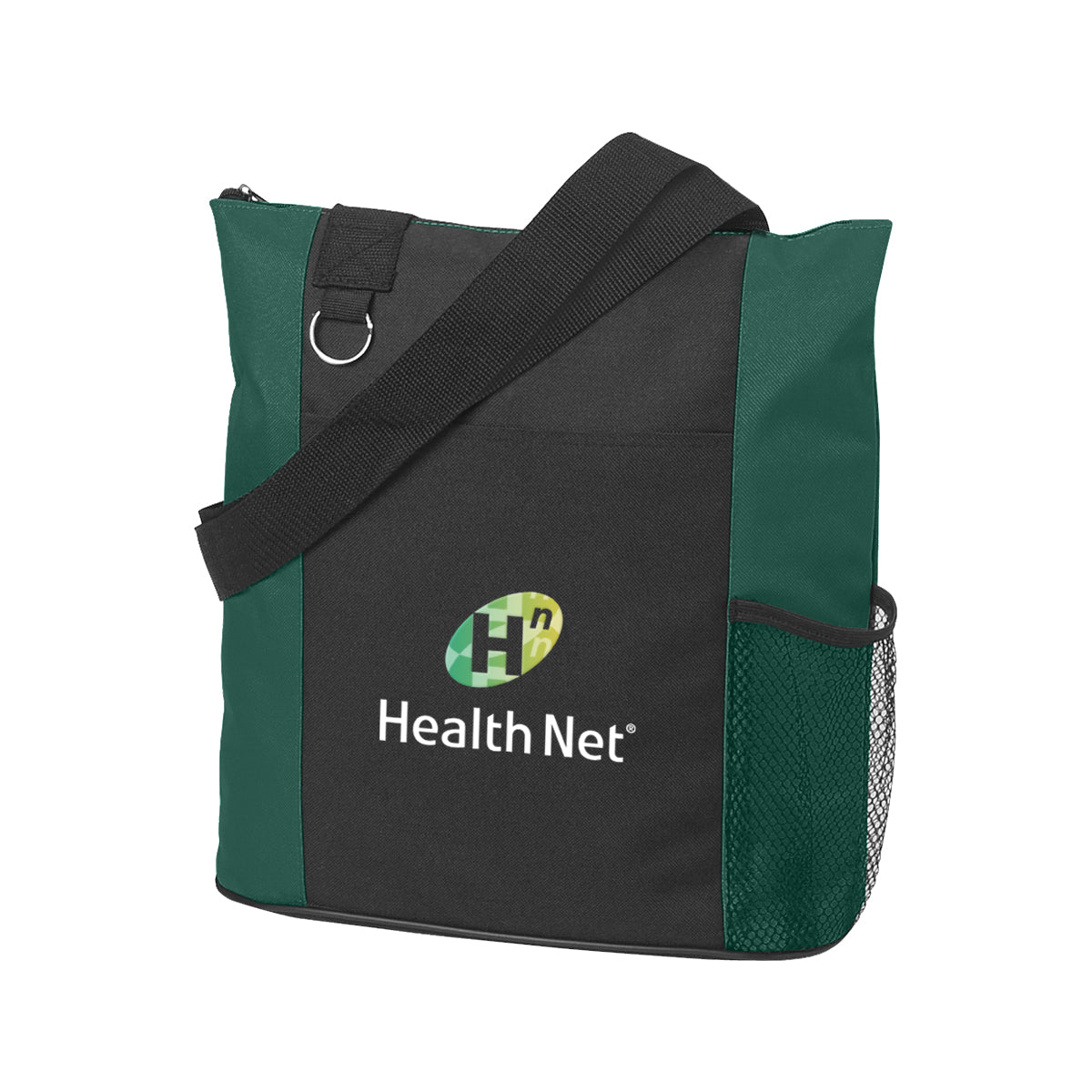 Fun Tote Bag in Recycled PET Embroidery - Black - Colorbrite