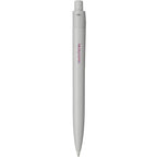 Function Gel Pen with Stone and Polypropylene Barrel Full Color - Gray - Back