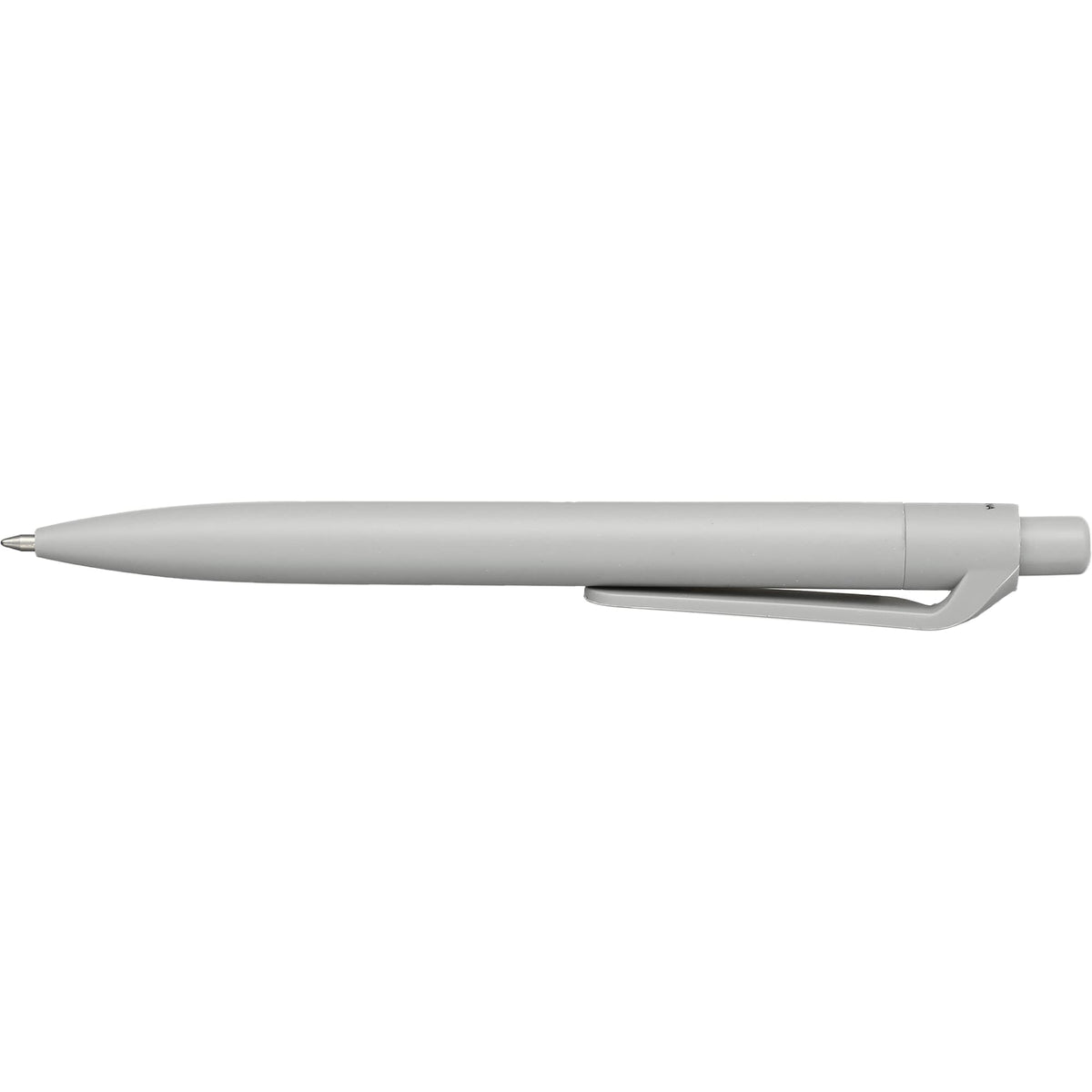 Function Gel Pen with Stone and Polypropylene Barrel Full Color - Gray - Left Side