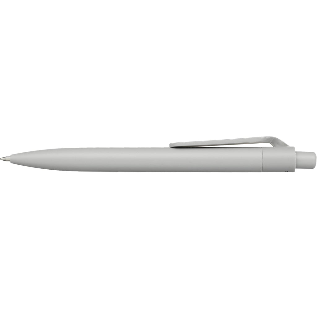 Function Gel Pen with Stone and Polypropylene Barrel Full Color - Gray - Right Side