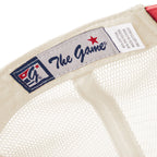Game Changer Twill Trucker Cap, Pigment Dyed - Red - Inset3