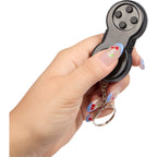 Game Controller Fidget Toy with Keyring - Black - Scale