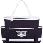 Game Day Carry-All Tote with Side Pockets - Navy - Front 2