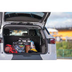Game Day Clear Safety Tote with Zip Top Transfer - Black - Front