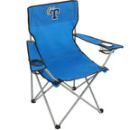 Game Day Folding Event Chair, 300 lb Capacity Transfer - Royal - Front 2