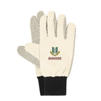 Garden Gloves, Green Thumb - Natural with Black - Colorbrite