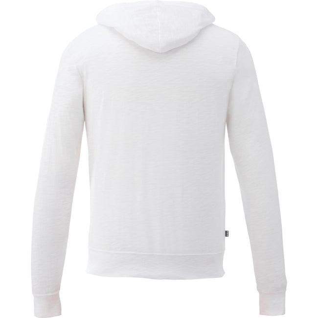 Garner Lightweight Knit Zip Hoodie with Thumb Holes for Men Transfer