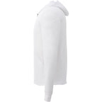 Garner Lightweight Knit Zip Hoodie with Thumb Holes for Men Transfer - White - Left Side