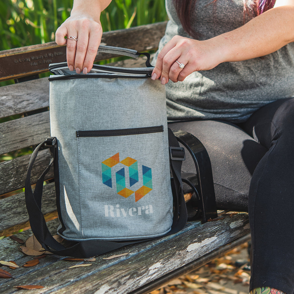 Gather Round Cooler Bag, Heathered - Lifestyle_Colorbrite