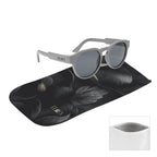 Gatsby Sunglasses with Recycled Frames and Microfiber Pouch - 4CP