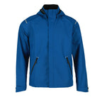 Gearhart Lightweight Waterproof Softshell Jacket for Men Debossing - Metro Blue - Flat Frt Dmwrc