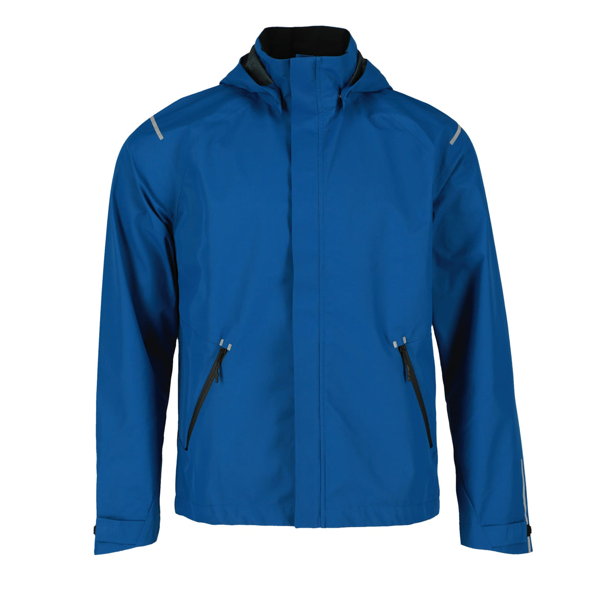 Gearhart Lightweight Waterproof Softshell Jacket for Men Embroidery - Metro Blue - Flat