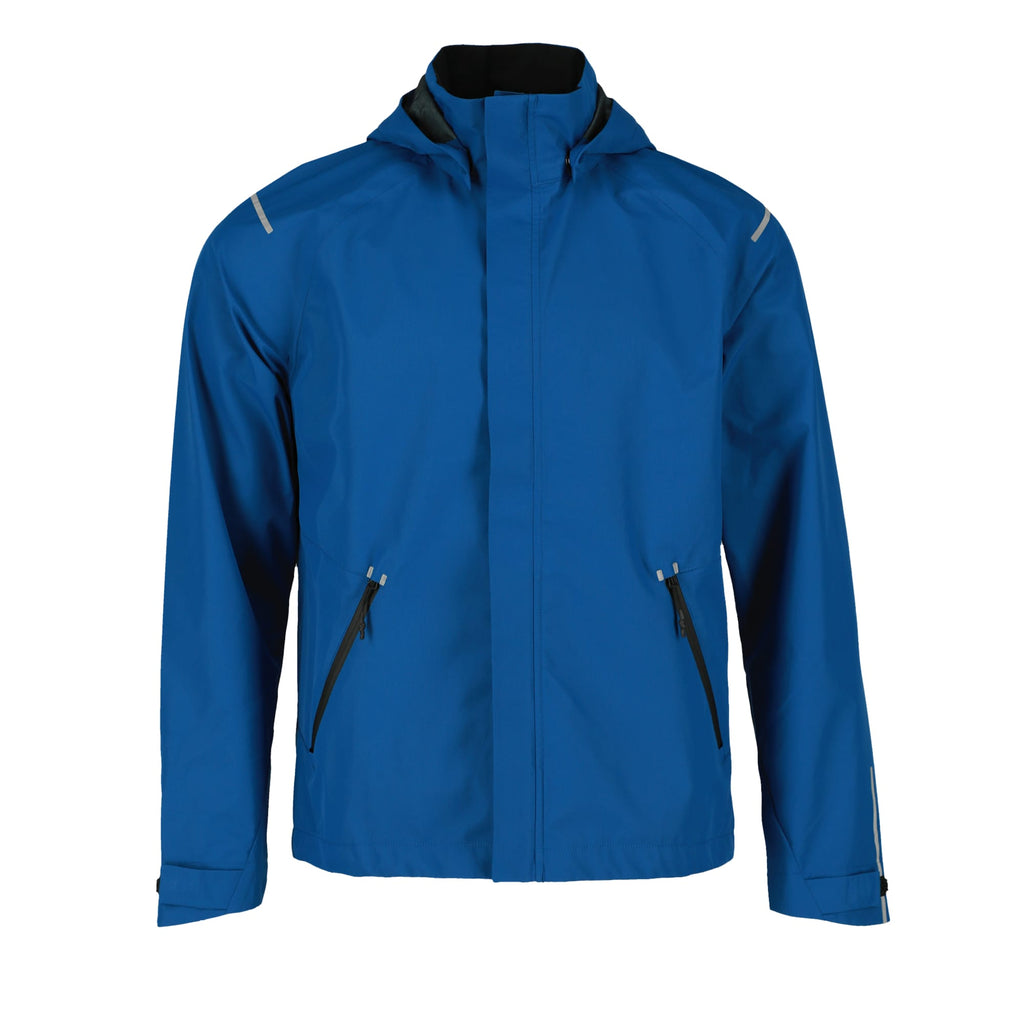 Gearhart Lightweight Waterproof Softshell Jacket for Men Laser Engraving - Metro Blue - Flat Frt Dmwrc