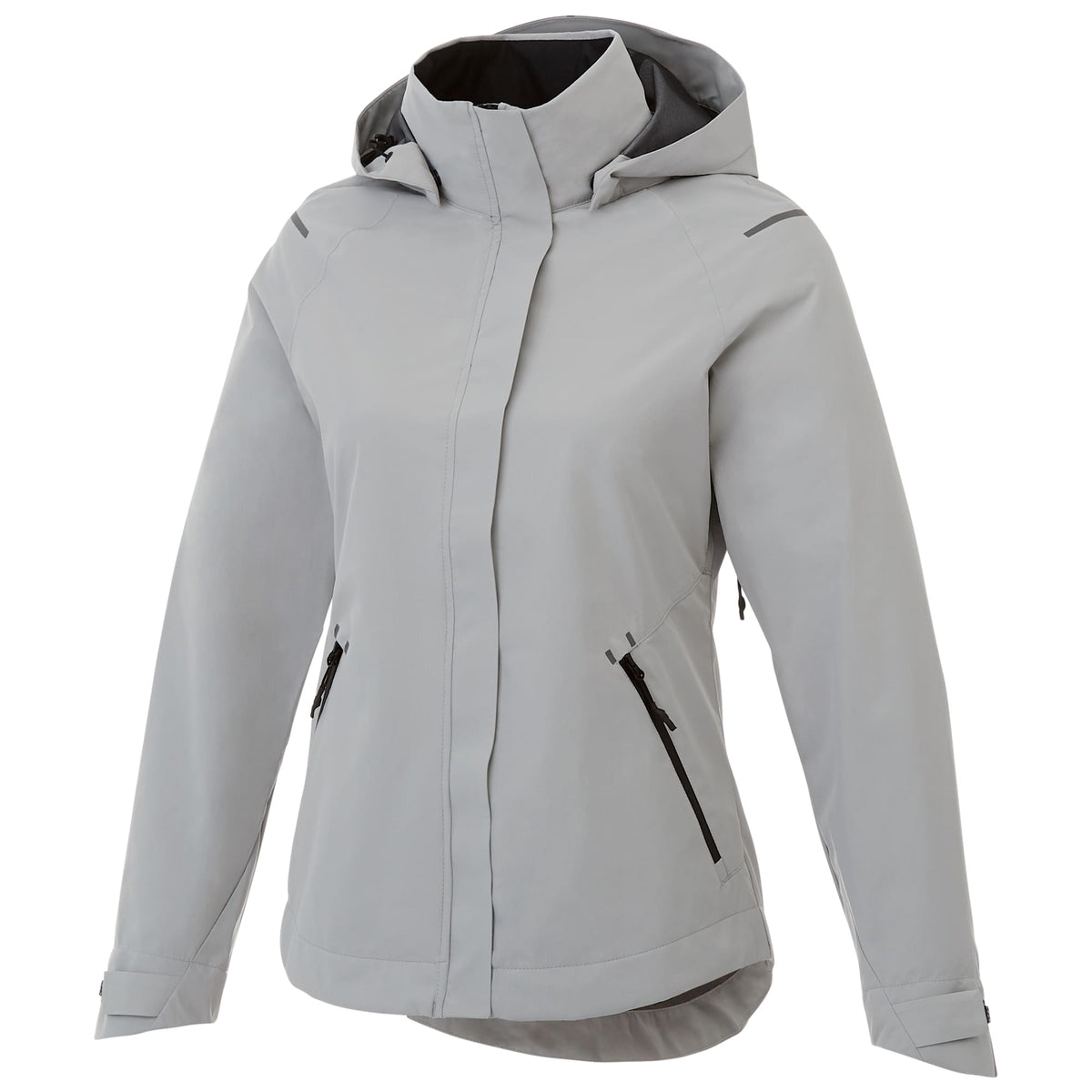 Gearhart Lightweight Waterproof Softshell Jacket for Women Debossing - Fossil - Front Flat