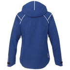 Gearhart Lightweight Waterproof Softshell Jacket for Women Debossing - Metro Blue - Flat Back Rozdy