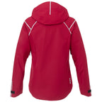 Gearhart Lightweight Waterproof Softshell Jacket for Women Transfer - Vintage Red - Flat Back Kfheyk