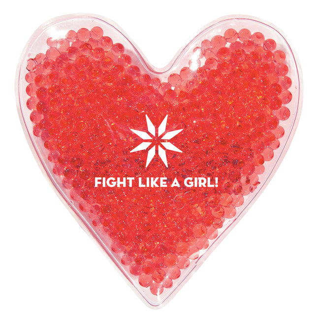 Gel Beads Hot and Cold Pack, Heart Shape
