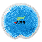 Gel Beads Hot and Cold Pack, Small Round - Blue - Full Color