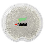 Gel Beads Hot and Cold Pack, Small Round - Clear - Full Color