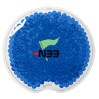 Gel Beads Hot and Cold Pack, Small Round - Dark Blue - Full Color
