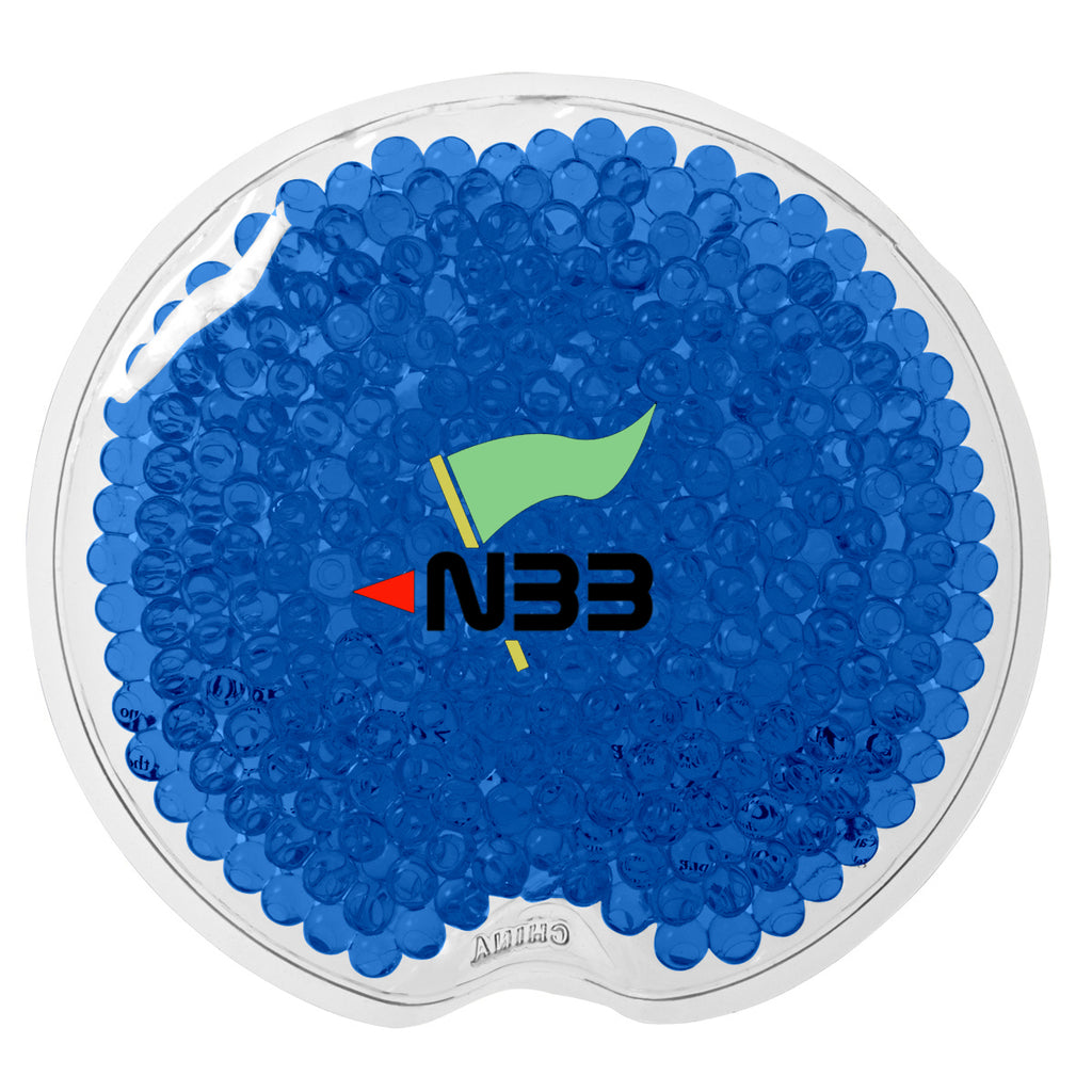 Gel Beads Hot and Cold Pack, Small Round - Full Color
