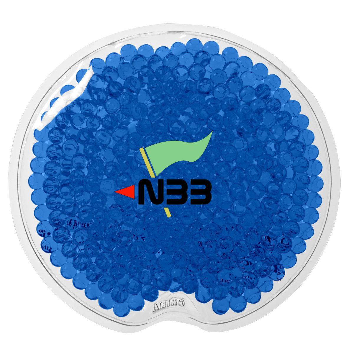 Gel Beads Hot and Cold Pack, Small Round - Full Color