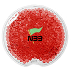 Gel Beads Hot and Cold Pack, Small Round - Red - Full Color