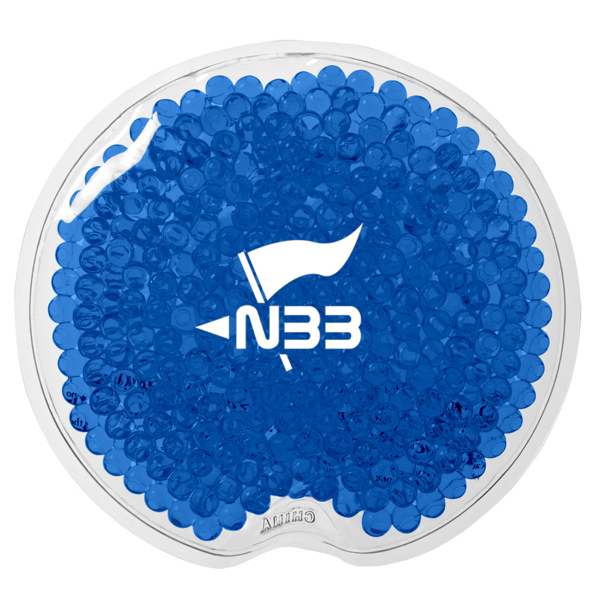 Gel Beads Hot and Cold Pack, Small Round - Silk Screen