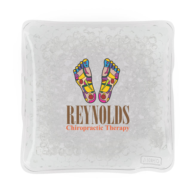Gel Beads Hot and Cold Pack, Square Full Color