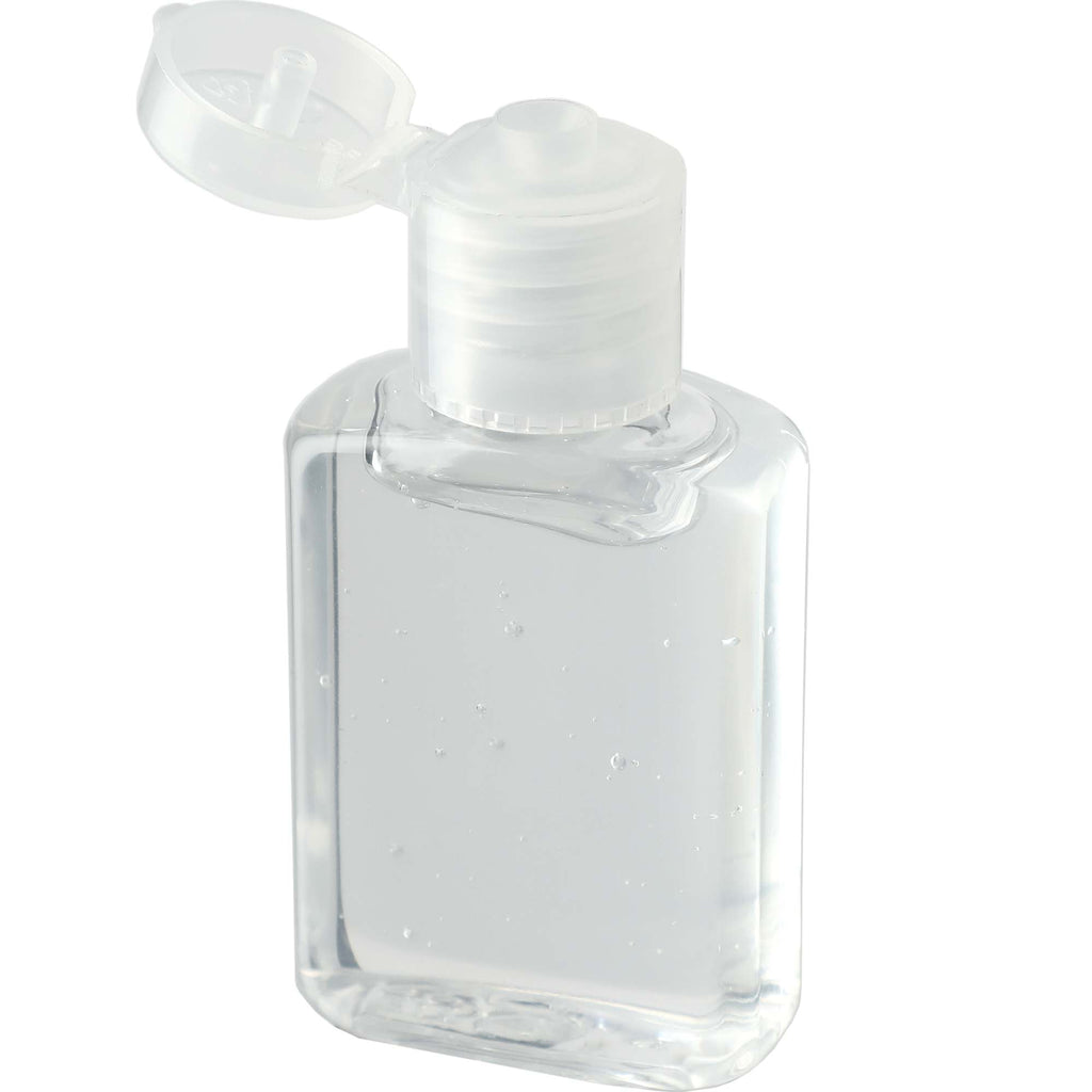 Gel Hand Sanitizer with 80% Alcohol, 0.5 oz - Clear - Left Angle 2