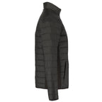 Geneva Recycled Hybrid Insulated Jacket for Men Embroidery - Black/Black - Right Side